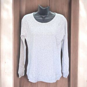 🆑Chaser Long Sleeve Grey Tee Shirt Size Medium